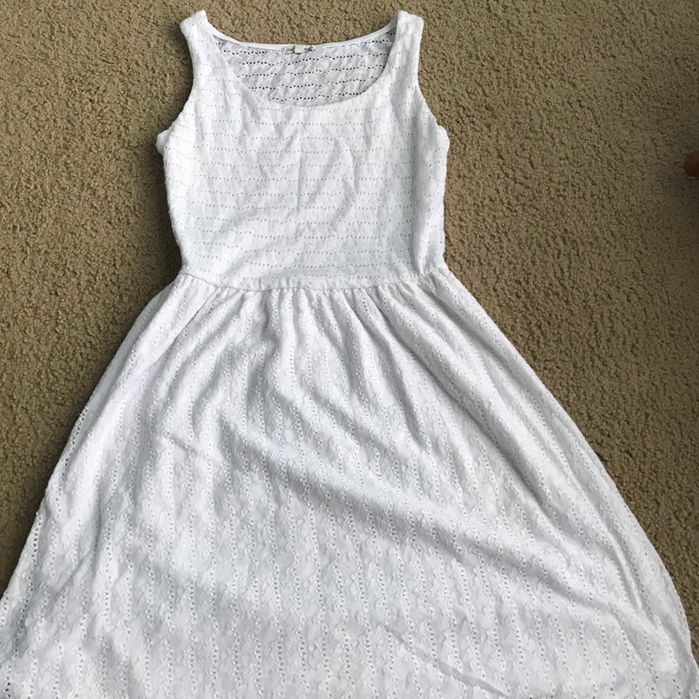 White Charlotte Russe dress